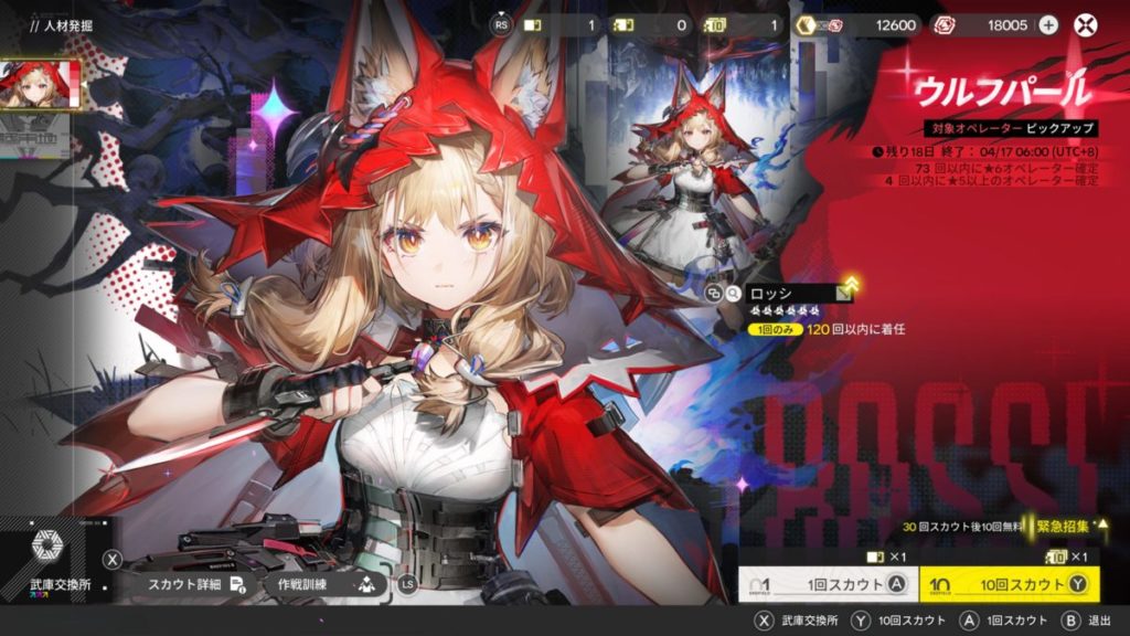 特別スカウト「ロッシ」