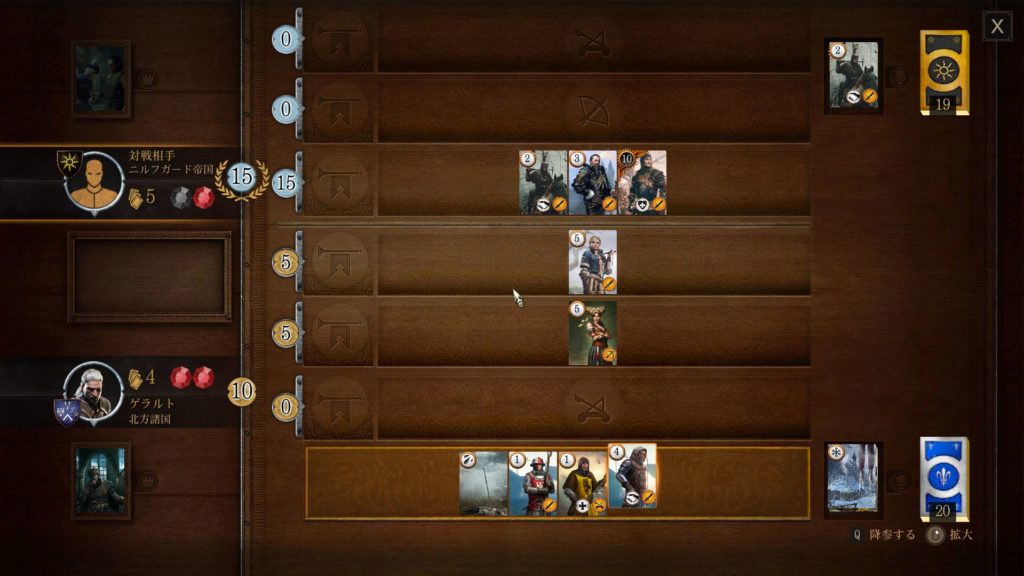 やり込み要素と圧倒的ボリューム作中で遊べるカードゲーム「グウェント」